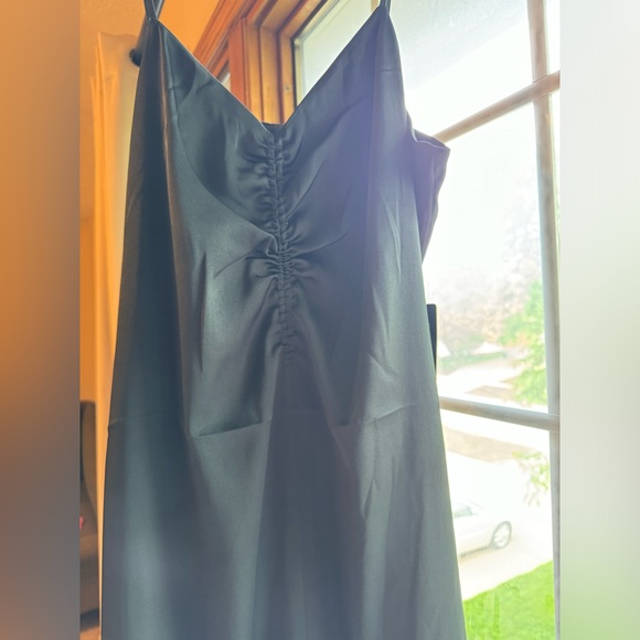 NWT Express Green Midi Slip Dress Size M - Picture 7 of 7